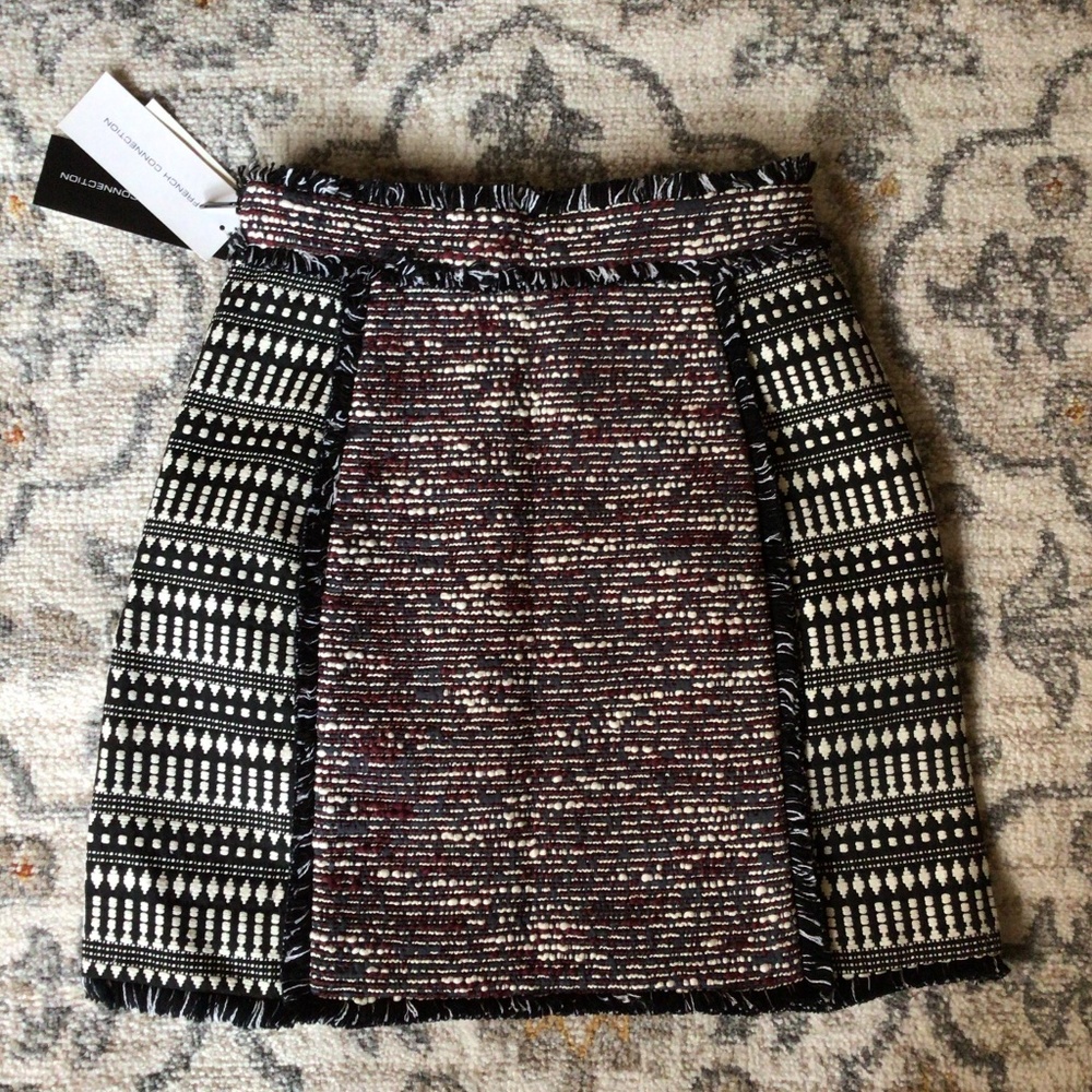 Textured skirt
